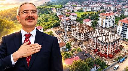 Çarşamba'da 3 bloklu kentsel dönüşüm projesi yükseliyor