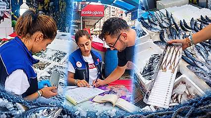 Çarşamba'da Balık Satış Yerleri Denetlendi