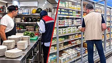 Çarşamba'da Gıda Denetimi: İşletmeler Tek Tek Kontrol Edildi