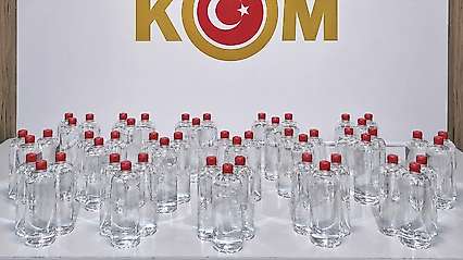 Kaçakçılık Operasyonunda Bidonlar Dolusu Etil Alkol Çıktı