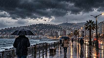 Meteoroloji Açıkladı: Samsun'un 17 İlçesinde Sağanak Bekleniyor