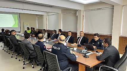 Okuldan Trafiğe İlçenin Güvenlik Tedbirleri Görüşüldü