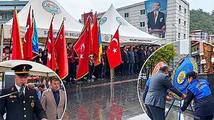 Salıpazarı'nda Gaziler Günü Törenle Kutlandı
