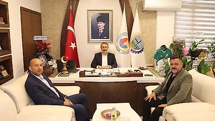 Salıpazarı'nın İki Başkanından Ayhan Sonkaya'ya Ziyaret