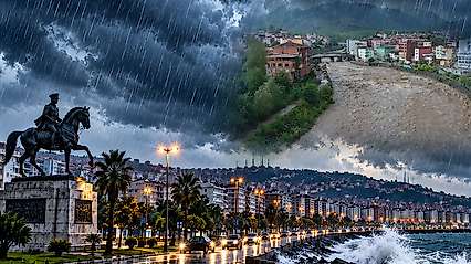 Samsun Bugün Yağmura Teslim: İlçe İlçe Hava Durumu