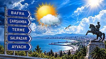 Samsun'da Bugün Hava Nasıl Olacak?