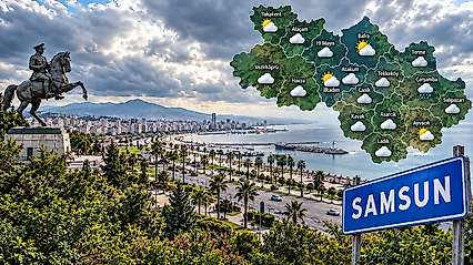 Samsun'da Bugün Hava Nasıl? İlçe İlçe Tahmin Açıklandı