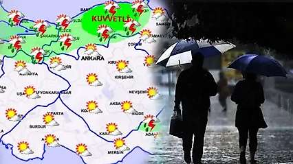 Samsun'da Bugün Yağmur Var! İlçe İlçe Hava Durumu