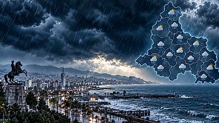 Samsun'da Cumartesi Yağmura Dikkat: 17 İlçede Hava Nasıl Olacak?