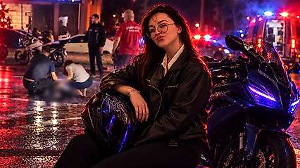 Samsun'da İki Motosiklet Çarpıştı!  Genç Kadın Kurtarılamadı