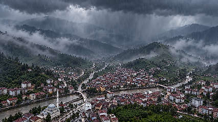 Samsun'da yarın hava nasıl? 17 ilçe için yağmur uyarısı