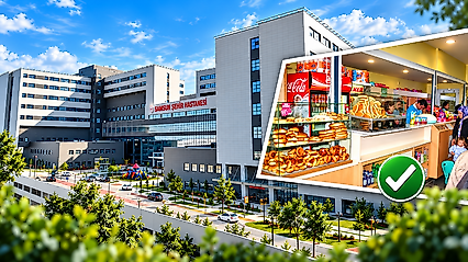 Samsun Şehir Hastanesi'nde Kantin Sorunu Çözüldü