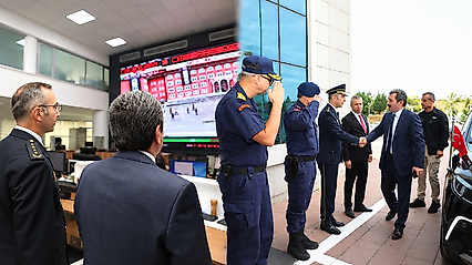 Vali Tavlı ve Emniyet Müdürü Aydın'dan Güvenlik Görüşmesi