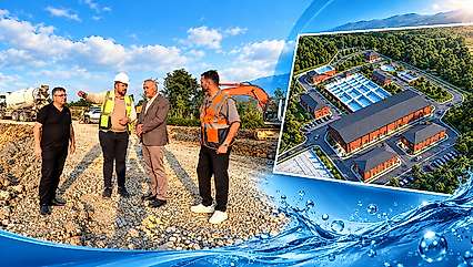 Başkan Minuz Salıpazarı İçme Suyu Arıtma Tesisi'ni İnceledi