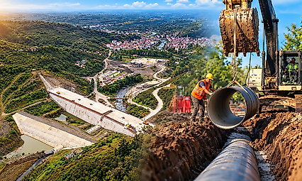 Salıpazarı ve Terme'de su altyapısı için büyük çalışma