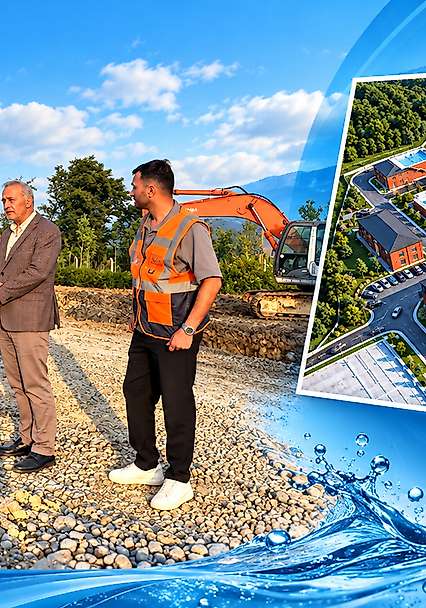 Başkan Minuz Salıpazarı İçme Suyu Arıtma Tesisi'ni İnceledi