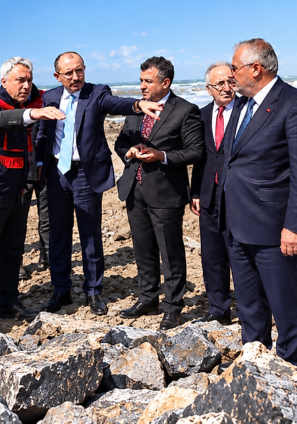 Mehmet Muş'tan Bafra Liman Gölü Projesine Yakın Takip