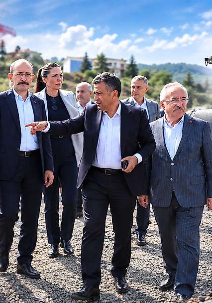 Samsun'da Erdoğan'ın ziyareti öncesi son hazırlıklar