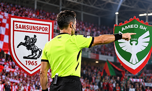 Samsunspor-Amed Sk Maçının Hakemi Belli Oldu