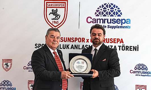 Samsunspor, Camrusepa İle Sponsorluk Anlaşmasını Yeniledi
