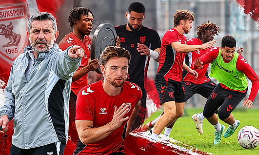Samsunspor'da Amedspor Mesaisi! Antrenmanda Yüksek Tempo
