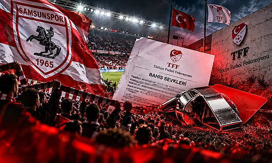 Samsunspor Kulübü'nden TFF'nin bahis sevklerine tepki