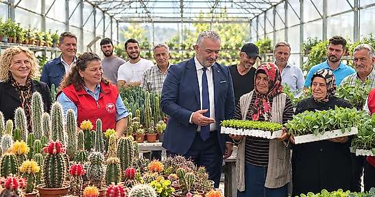 Kadın Çiftçilere Üretim Desteği: Kışlık Fideler Teslim Edildi