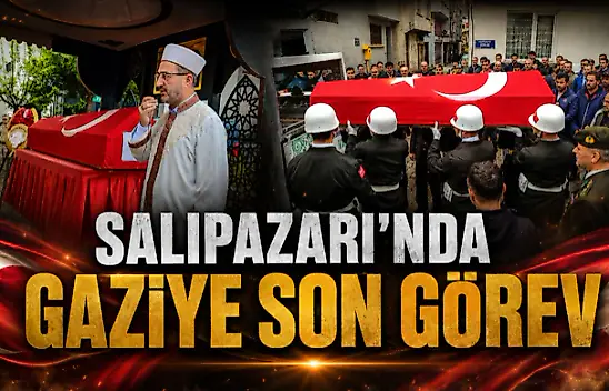 Salıpazarı'nda Gaziye Son Görev
