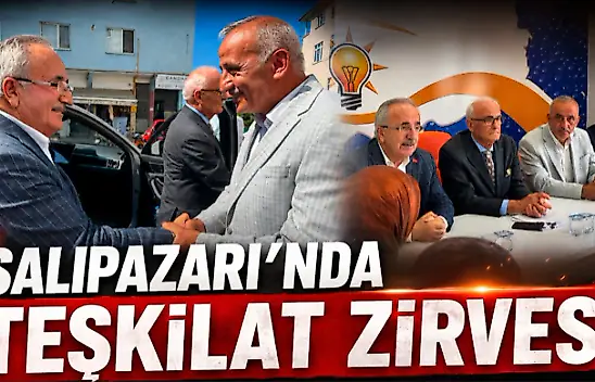 AK Parti Heyeti Salıpazarı'nda
