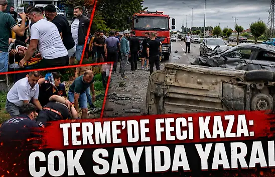 Terme'de Feci Kaza: Çok Sayıda Yaralı
