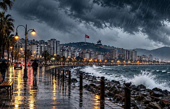 23 Eylül Samsun Hava Durumu: Yağışlar Yer Yer Kuvvetli Olacak