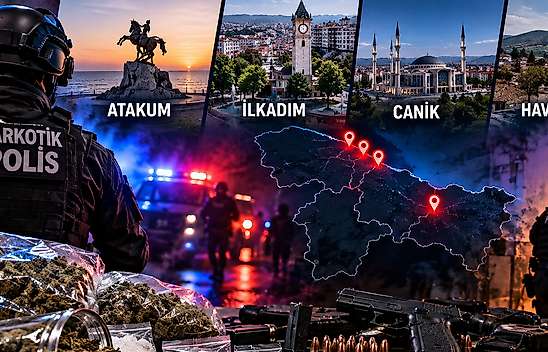 4 İlçede Eş Zamanlı Narkotik Operasyonu! Silah Ve Uyuşturucu Ele Geçirildi