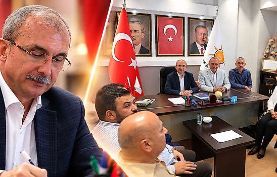 AK Parti Milletvekili Kırcalı Salıpazarı'nda Teşkilatla Buluştu