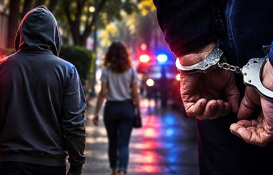 Bafra'da Kadını Takip Ettiği Öne Sürülen Şüpheli Alaçam'da Yakalandı