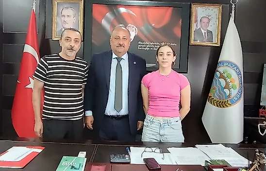 Başkan Karaca, Türkiye Şampiyonu Zeynep Çam'ı Ağırladı