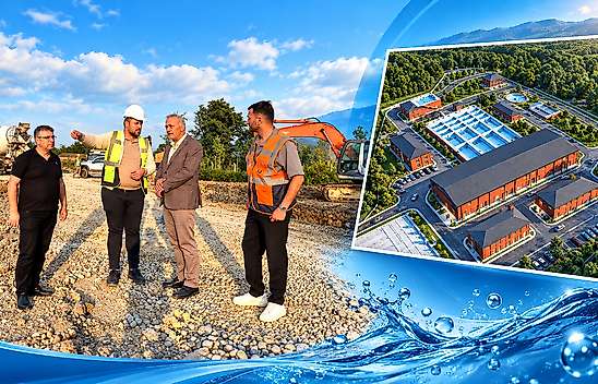 Başkan Minuz Salıpazarı İçme Suyu Arıtma Tesisi'ni İnceledi
