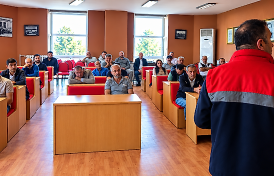 Çarşamba'da yükümlülere tarım ve hayvancılık fırsatları anlatıldı