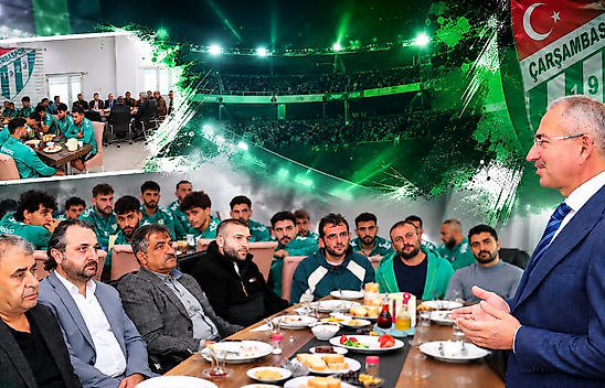 Çarşambaspor'a kritik maç öncesi Başkan Dündar'dan destek