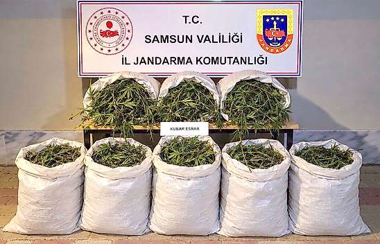 Jandarmanın Takibi 63 Kilo Esrarı Ortaya Çıkardı