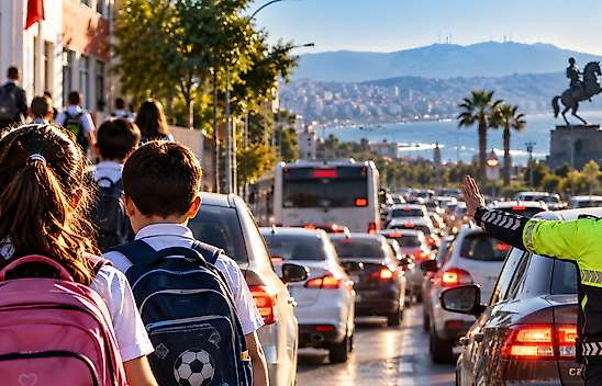 Okullar açılıyor: Samsun'da bu saatlerde trafiğe dikkat