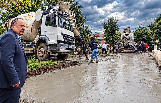 Salıpazarı Belediyesi 2 Yılda 47 Kilometre Yol Yaptı