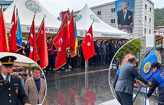 Salıpazarı'nda Gaziler Günü Törenle Kutlandı