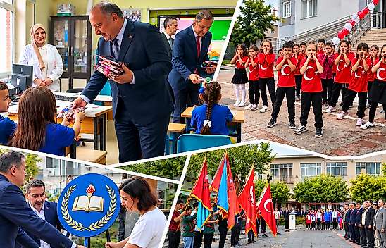 Salıpazarı'nda Okullarda Yeni Dönem Heyecanı
