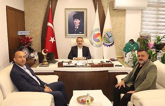 Salıpazarı'nın İki Başkanından Ayhan Sonkaya'ya Ziyaret