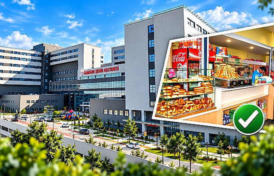 Samsun Şehir Hastanesi'nde Kantin Sorunu Çözüldü