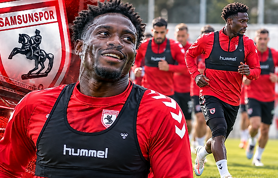 Trabzonspor Maçı Öncesi Samsunspor'da Jarju Sevinci