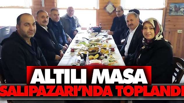 Altılı Masa Salıpazarı'nda Toplandı