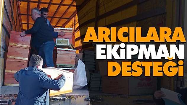 Arıcılara Ekipman Desteği