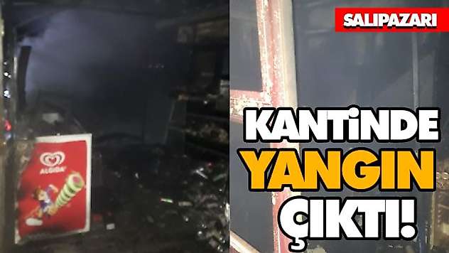 Kantinde Yangın Çıktı!
