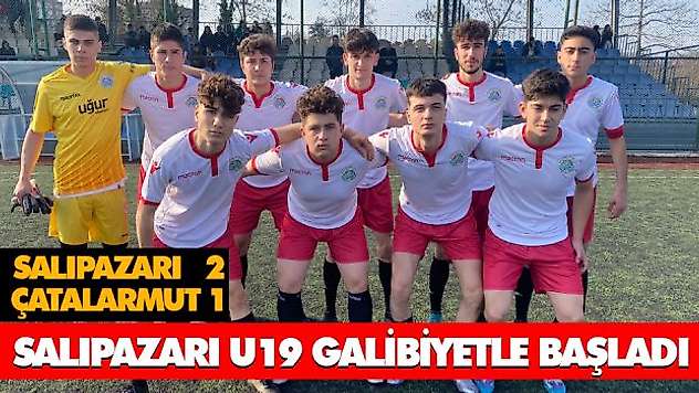 Salıpazarı U19 Galibiyetle Başladı